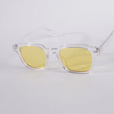 White Frame Sunglasses for Men & Women BB